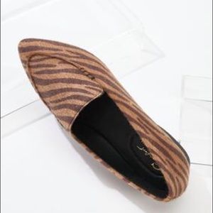 Cato Animal Print Faux Fur Loafers